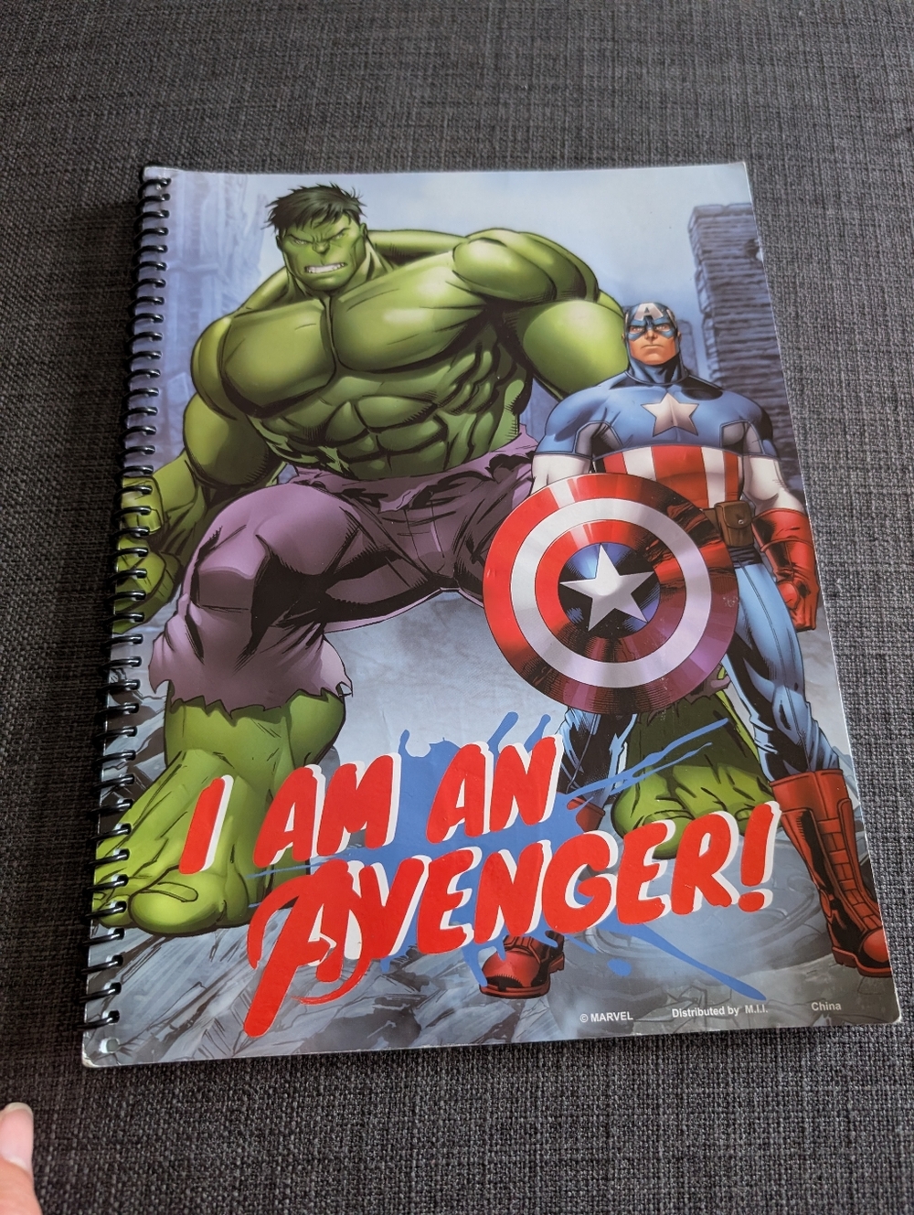 Avengers Notebook